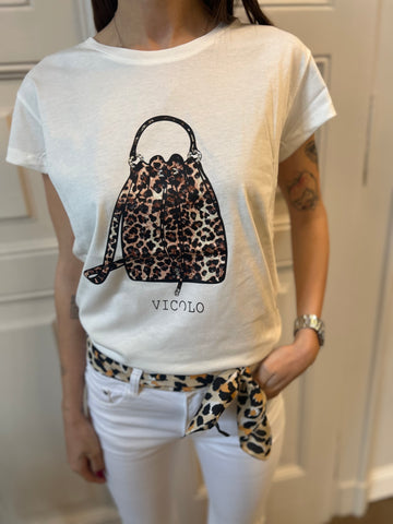 T-shirt stampa Vicolo