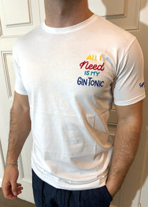 T-shirt "All I Need is my GIN TONIC"