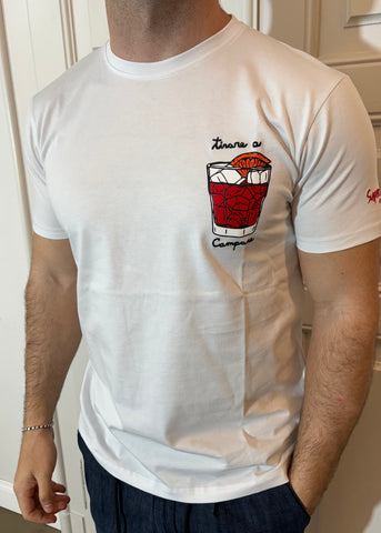 T-shirt "tirare a Campari"