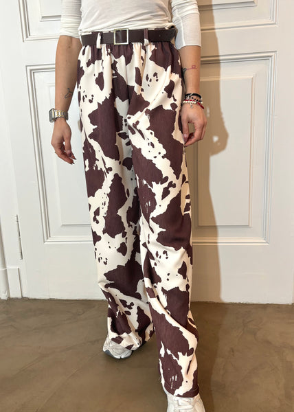 Pantalone Morbido a Fantasia