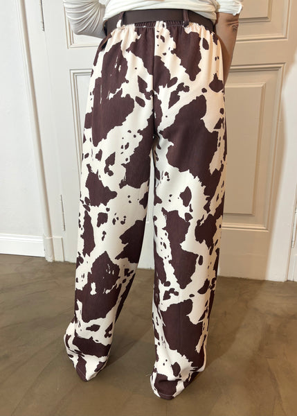 Pantalone Morbido a Fantasia