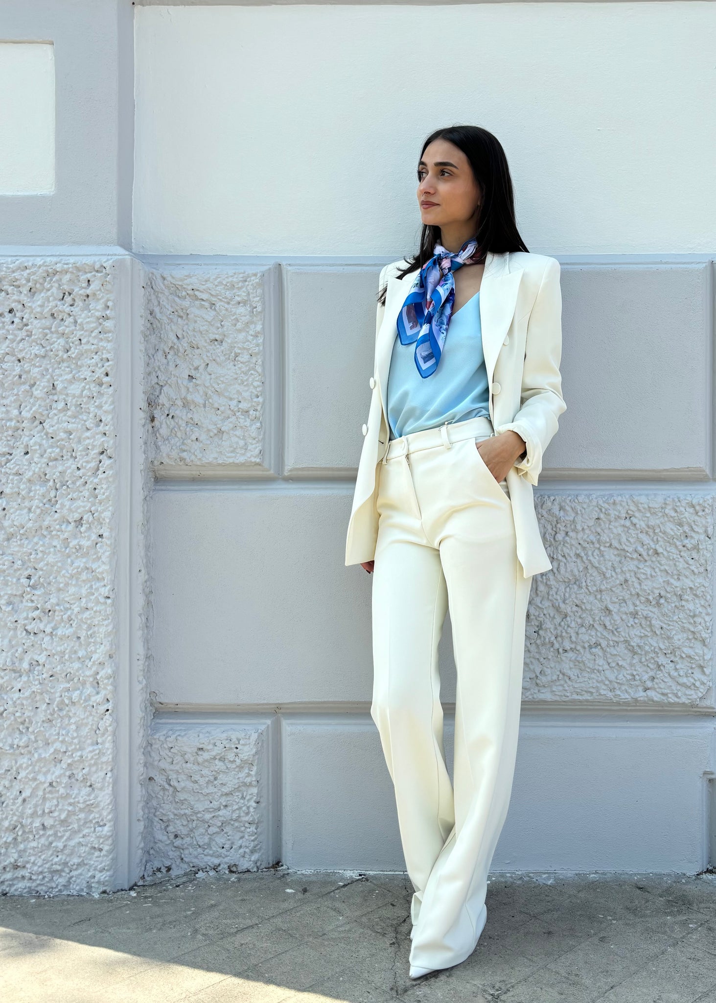 Blazer Doppiopetto Sfiancato