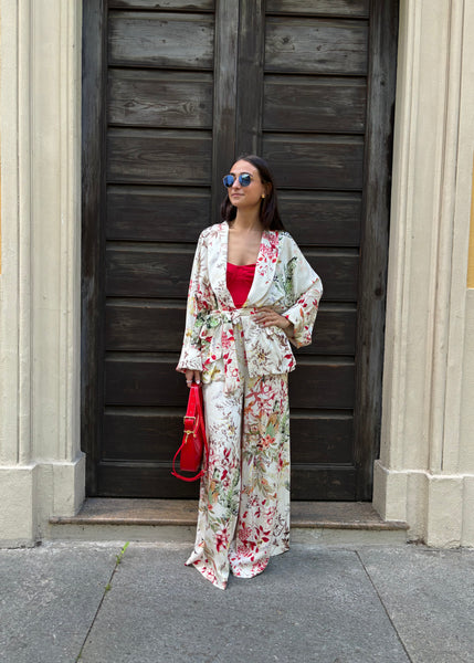 Blazer a Fanatsia con Cintura