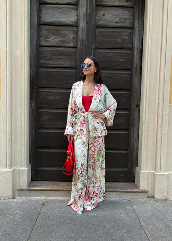 Blazer a Fanatsia con Cintura