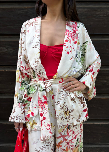 Blazer a Fanatsia con Cintura