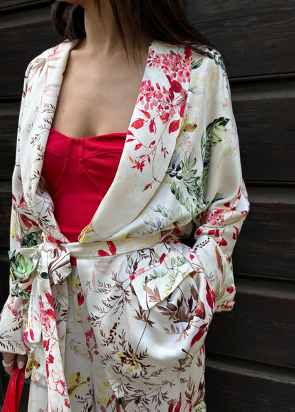 Blazer a Fanatsia con Cintura