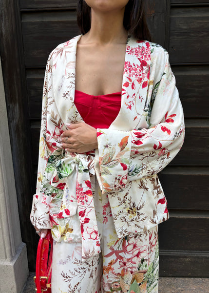 Blazer a Fanatsia con Cintura