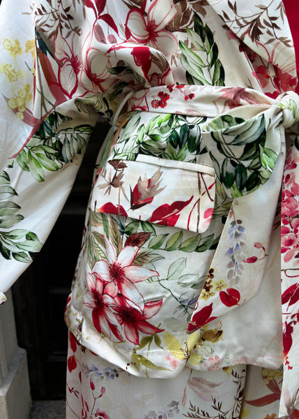 Blazer a Fanatsia con Cintura