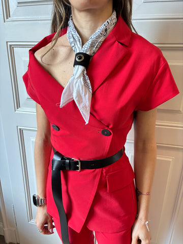 Blazer senza maniche