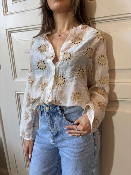 Camicia Ricamata