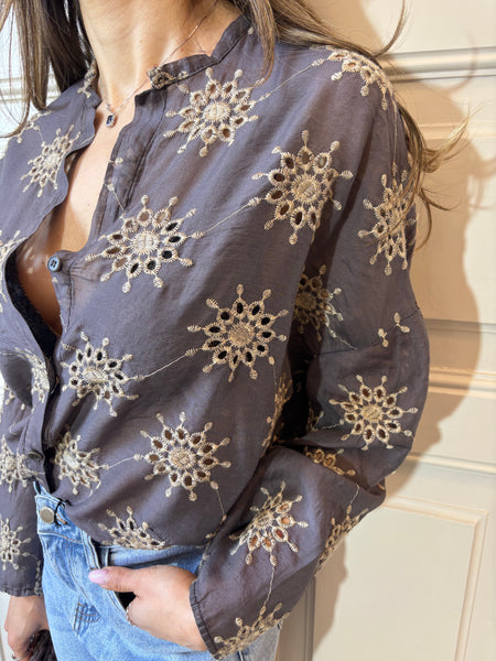 Camicia Ricamata