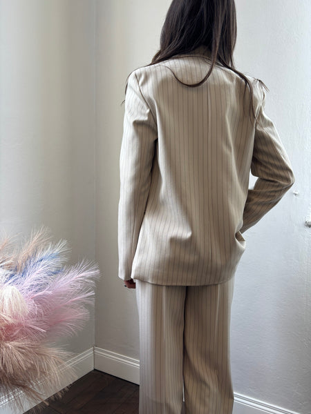 Blazer doppiopetto gessato