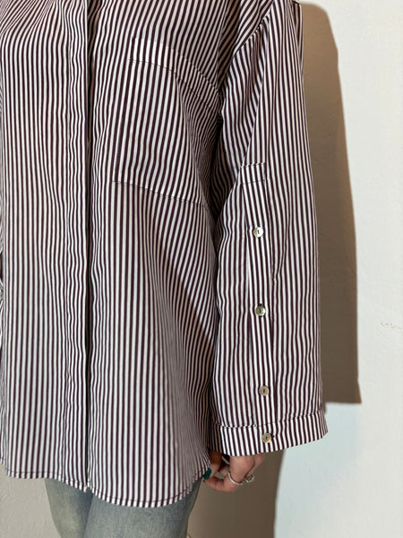 Camicia Over Rigata