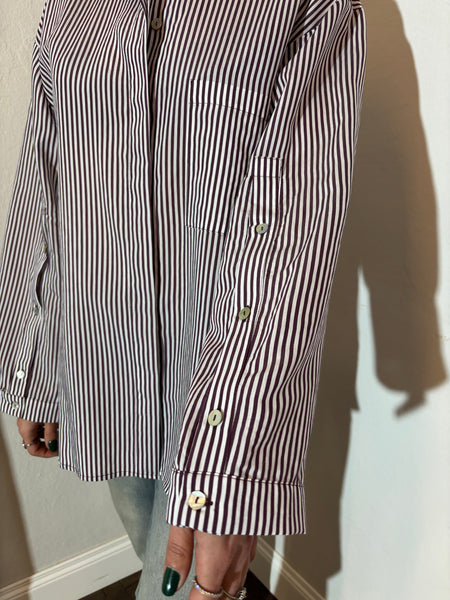 Camicia Over Rigata