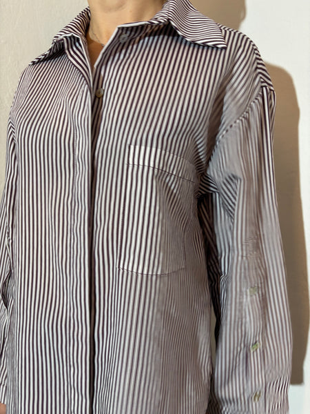 Camicia Over Rigata