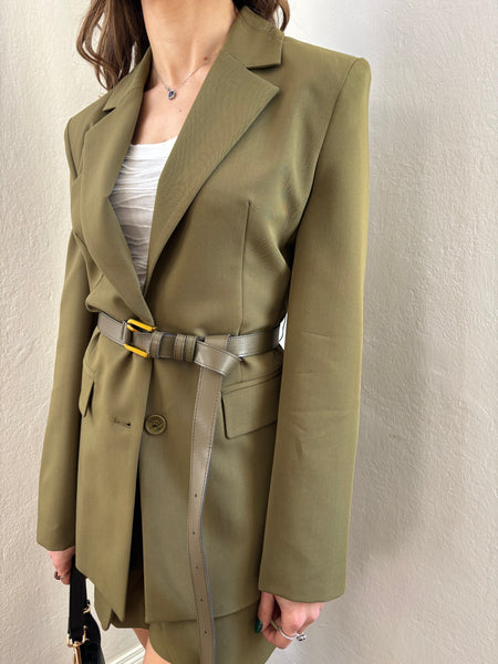 Blazer con Cintura