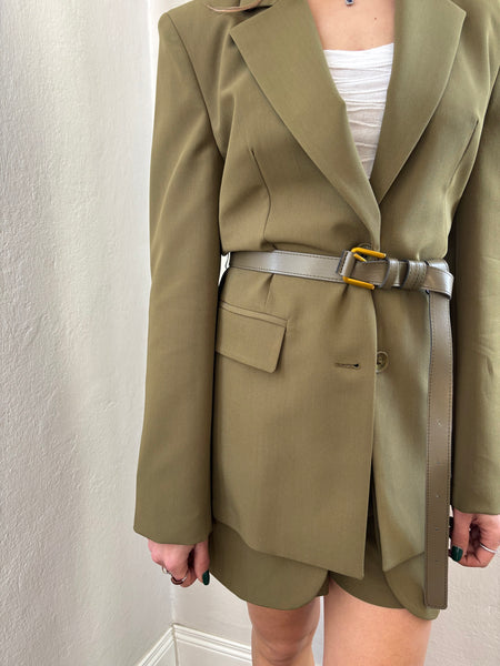 Blazer con Cintura