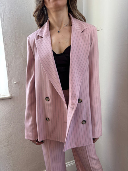 Blazer doppiopetto gessato