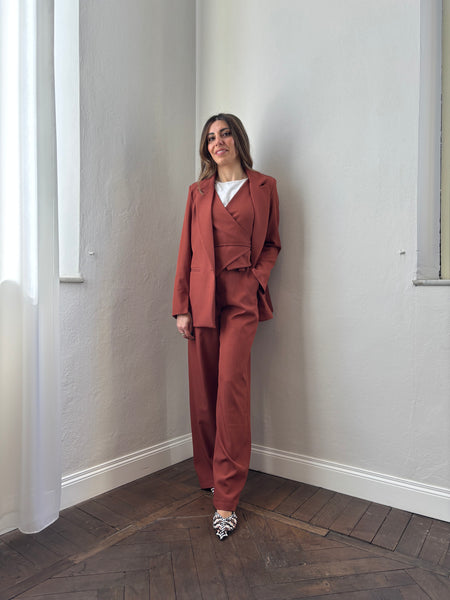 Pantalone gamba ampia