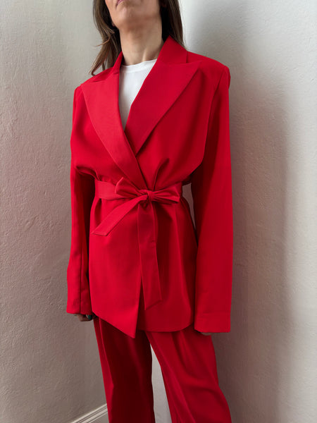 Blazer con cintura