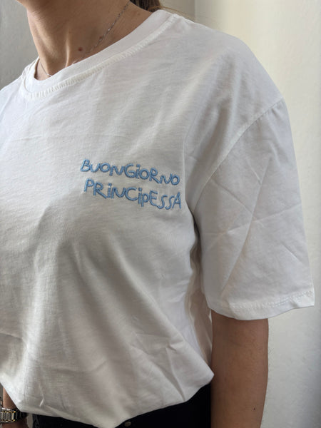 T-shirt "Buongiorno principessa"