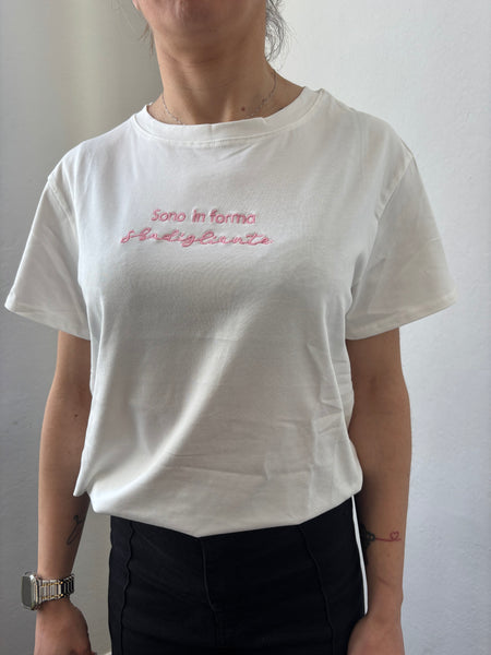 T-shirt "Sono in forma Sbadigliante"