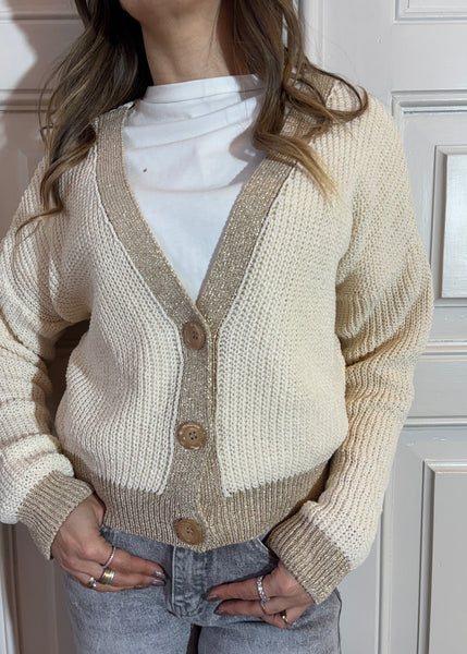 Cardigan Lurex