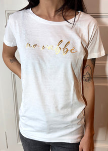 T-shirt con Stampa Centrale